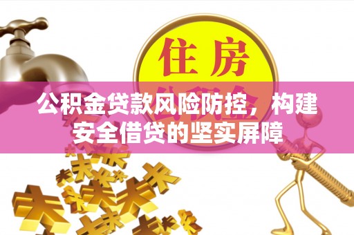 孟连公积金贷款风险防控，构建安全借贷的坚实屏障