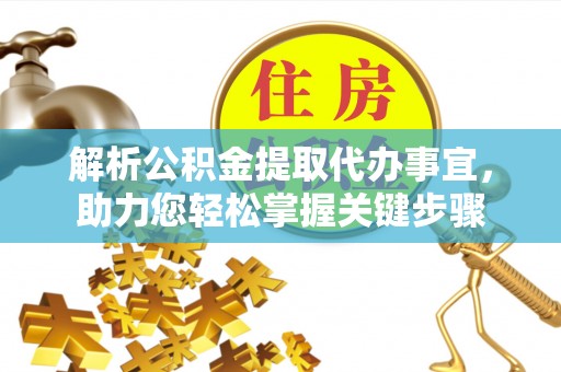 孟连解析公积金提取代办事宜，助力您轻松掌握关键步骤