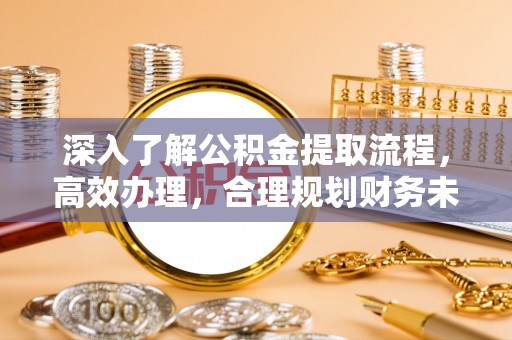 孟连深入了解公积金提取流程，高效办理，合理规划财务未来