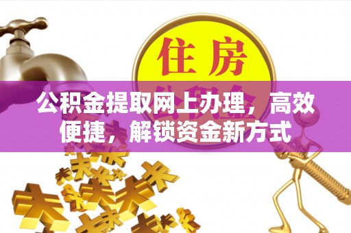 孟连公积金提取网上办理，高效便捷，解锁资金新方式
