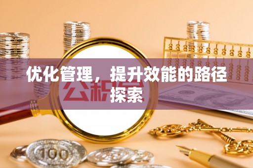 孟连优化管理，提升效能的路径探索