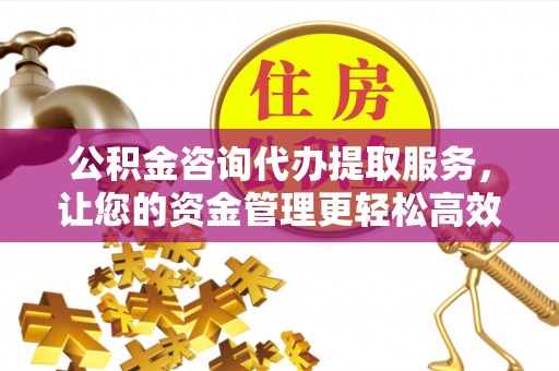 孟连公积金咨询代办提取服务，让您的资金管理更轻松高效